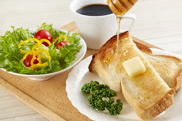朝食　breakfast