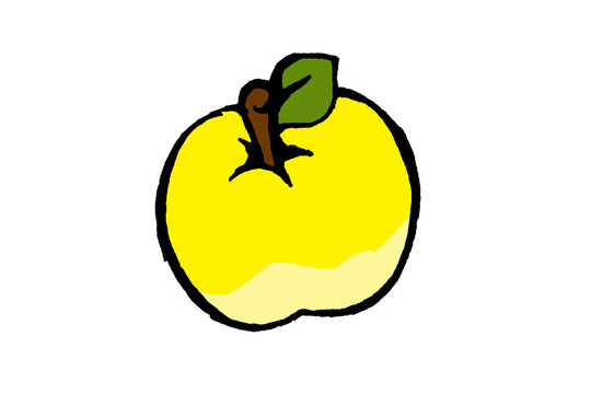 黄色いリンゴ
