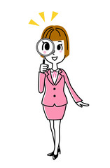  ビジネスウーマン｜虫眼鏡で探す