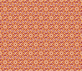 Vector Hexagonal Geometric Pattern