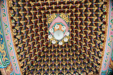 Temple Ceiling in Taiwan