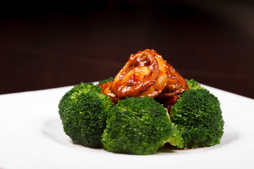 Garlic Stir-fried Mushrooms