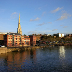 worcester worcestershire city  town
