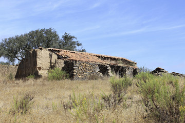 Bauernhaus Ruine in Portugal