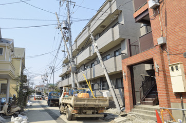 Fototapeta na wymiar 東日本大震災の被害