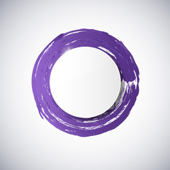 Abstract background with paint splashes. Vector illustration.