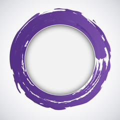 Abstract background with paint splashes. Vector illustration.