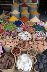 Spices in the medina of Marrakech