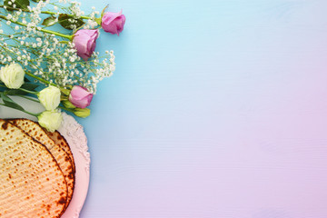 Pesah celebration concept (jewish Passover holiday)