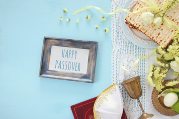 Pesah celebration concept (jewish Passover holiday)