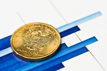 Ruble exchange rate on international stock exchanges.