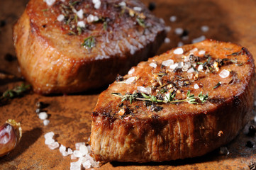fried beef  mignon