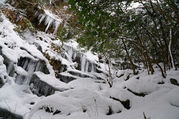 河原谷の大つらら　難所ヶ滝　宇美町