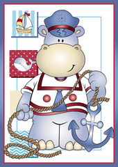 Hipopótamo Náutico Boy