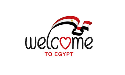 Egypt flag background