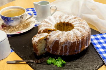 Homemade traditional cake 