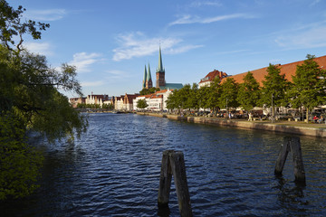 Obraz premium Lübeck, Stadtansicht