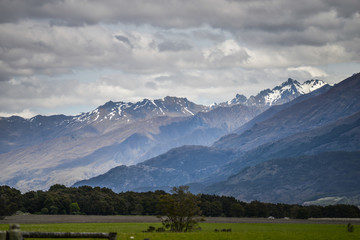 High mountains in New Zealand