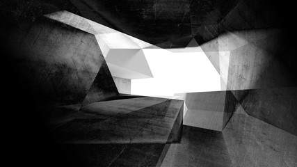 Abstract concrete background 3 d