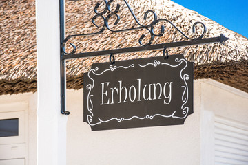 Schild 248 - Erholung