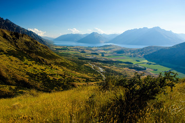Mountains and Valleys of New Zealand