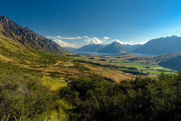 Mountains and Valleys of New Zealand