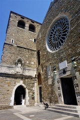 The cathedral of Saint Justus in Trieste