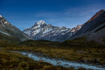 Fototapeta premium landscape of mt.cook national park, New Zealand