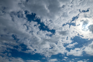 sky with clouds