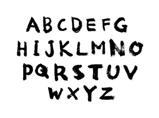 벡터 문자 / 손으로 쓴 글씨체