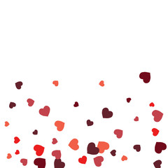 Vector Confetti Background Pattern. Element of design. Color pencils on a white  background