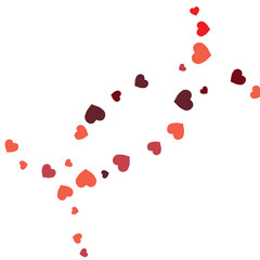 Vector Confetti Background Pattern. Element of design. Color pencils on a white  background