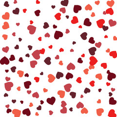 Vector Confetti Background Pattern. Element of design. Color pencils on a white  background