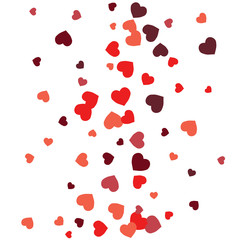 Vector Confetti Background Pattern. Element of design. Color pencils on a white  background