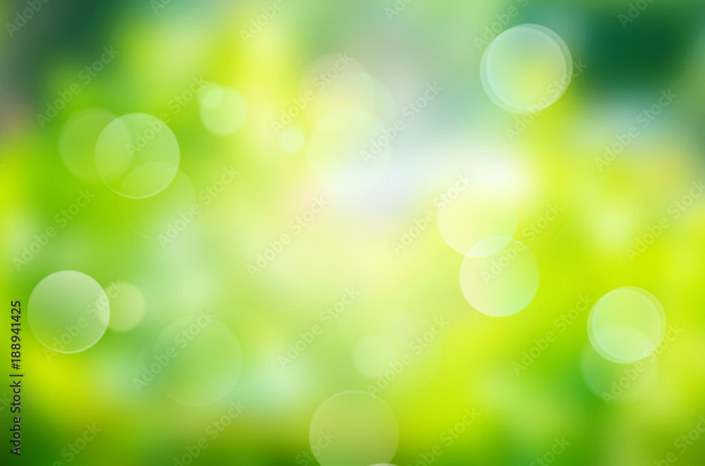 Poster abstract green background