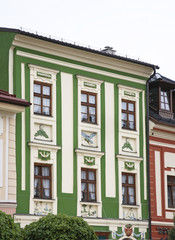 Obraz premium Slovak National Uprising Square in Banska Bystrica. Slovakia