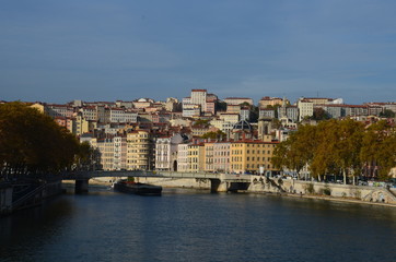 Fototapeta premium Vue de Lyon