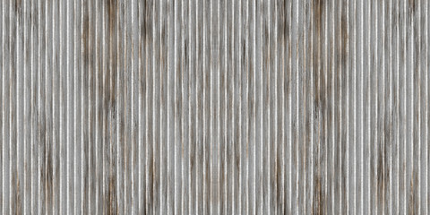 Wide silver metallic wall aluminum industrial textured background