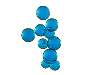  Beautiful ligt blue bubbles