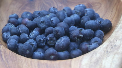 blueberries in a bowl