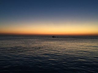 Obraz premium sun set at the bay island!!