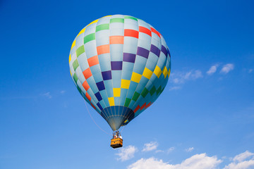 Colourfull Balloon festival in the sky