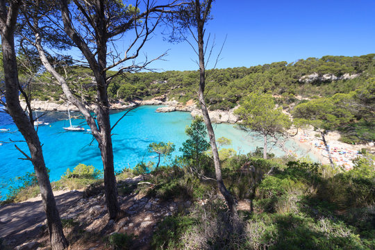 cala mitjaneta, crique de minorque