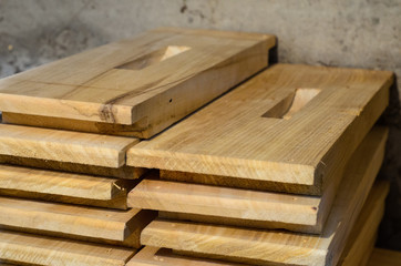 Boards for the new beehives