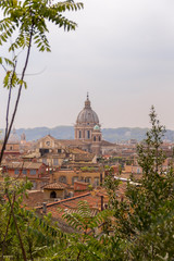 Fototapeta na wymiar Rome from above