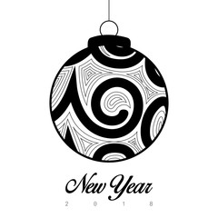 New year illustration