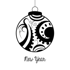 New year illustration