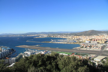 Fototapeta na wymiar Gibraltar Aussicht 2