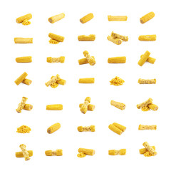 Set of a corncob images