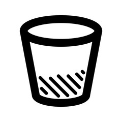 Trash can icon